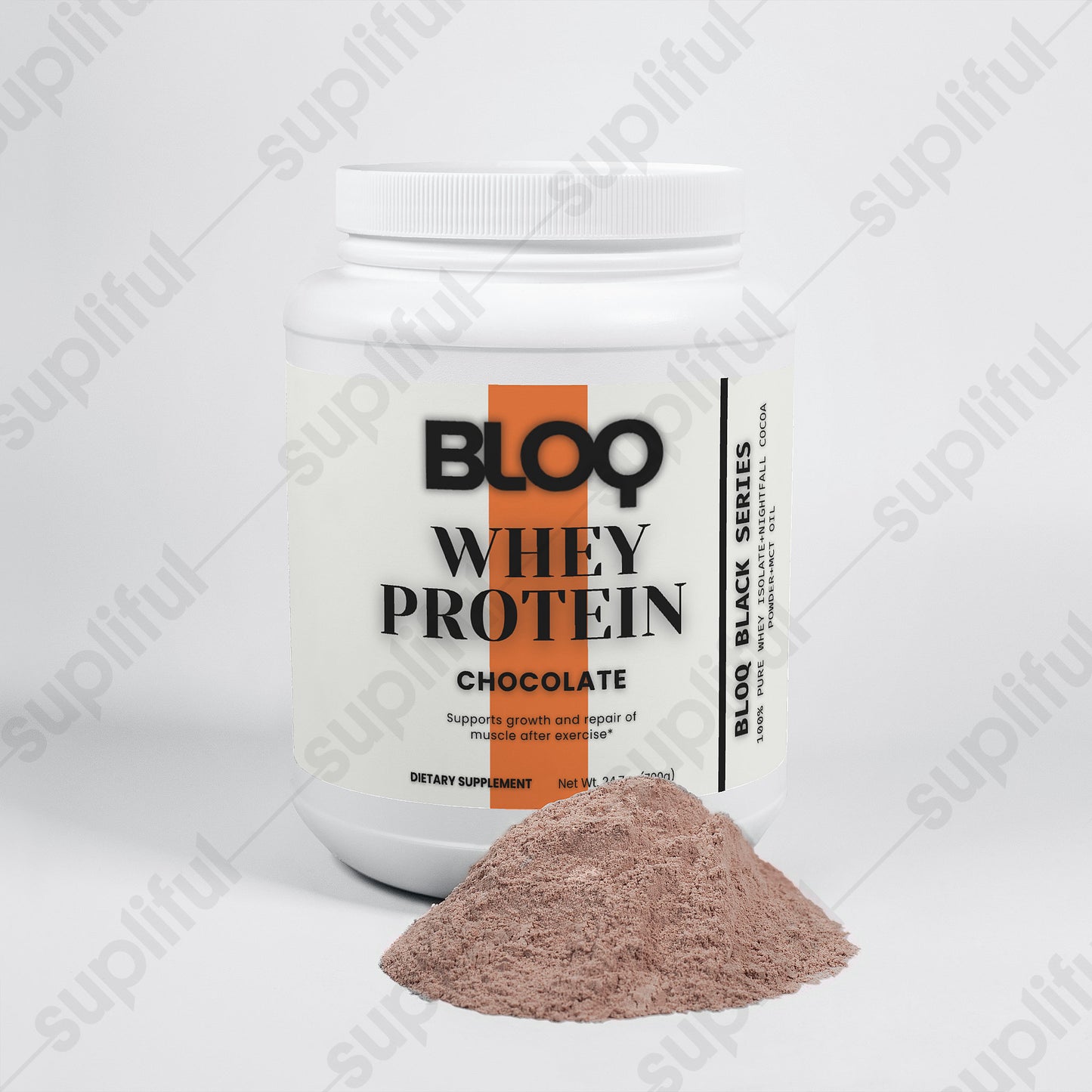 BLOQ 100% Whey Protein Isolate (Chocolate)